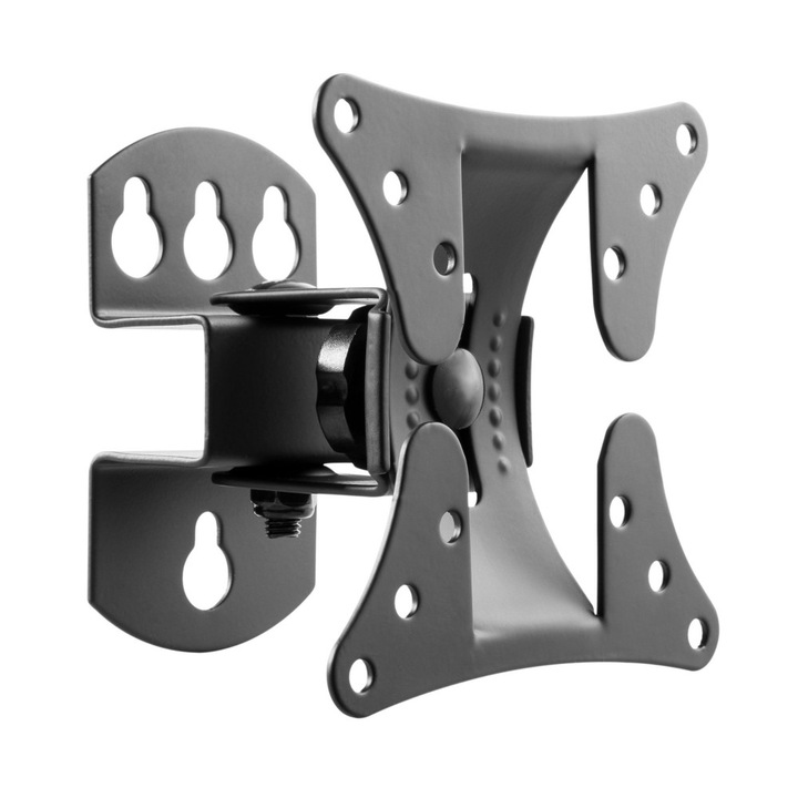 Мобилна LCD / LED стойка за телевизор, 33 cm x 68 cm, черна, VESA съвместима 100 x 100, 50 x 50, 75 x 75