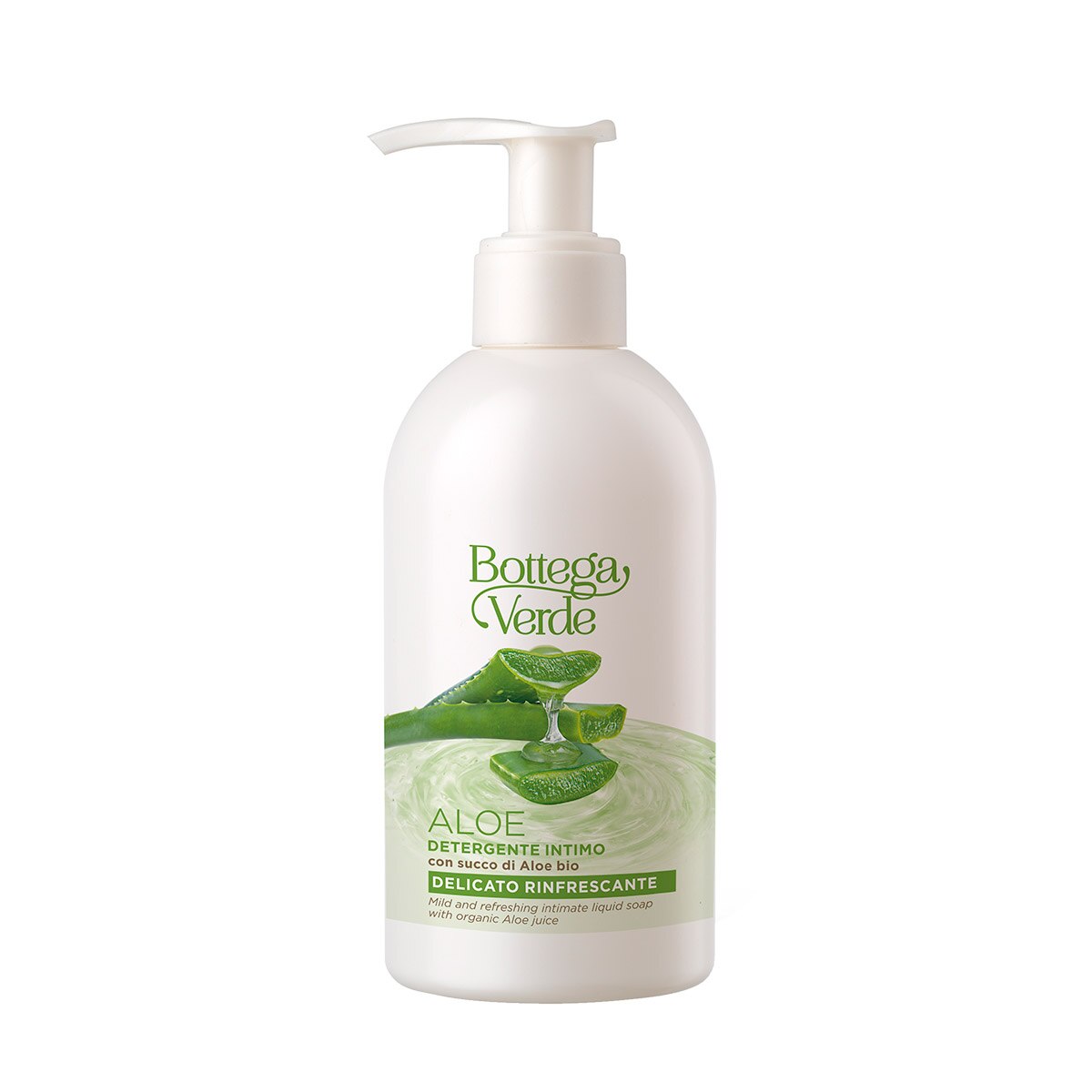 Sapun pentru ingrijirea intima, delicat, cu suc de Aloe bio - Aloe, 250 ML, Bottega Verde