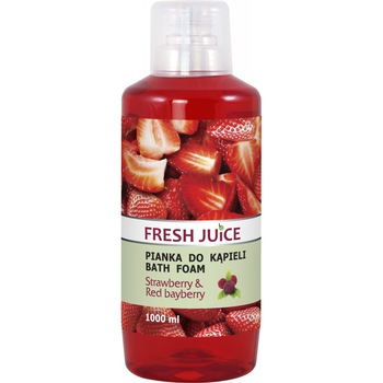 Spuma de Baie cu Extract de Capsuni si Fraguta - 1000 ml - Fresh Juice Spuma de Baie cu Extract de Capsuni si Fraguta - 1000 ml - Fresh Juice