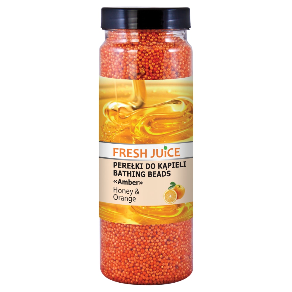 Perle de Baie cu Extract de Portocala si Miere - 450 gr - Fresh Juice