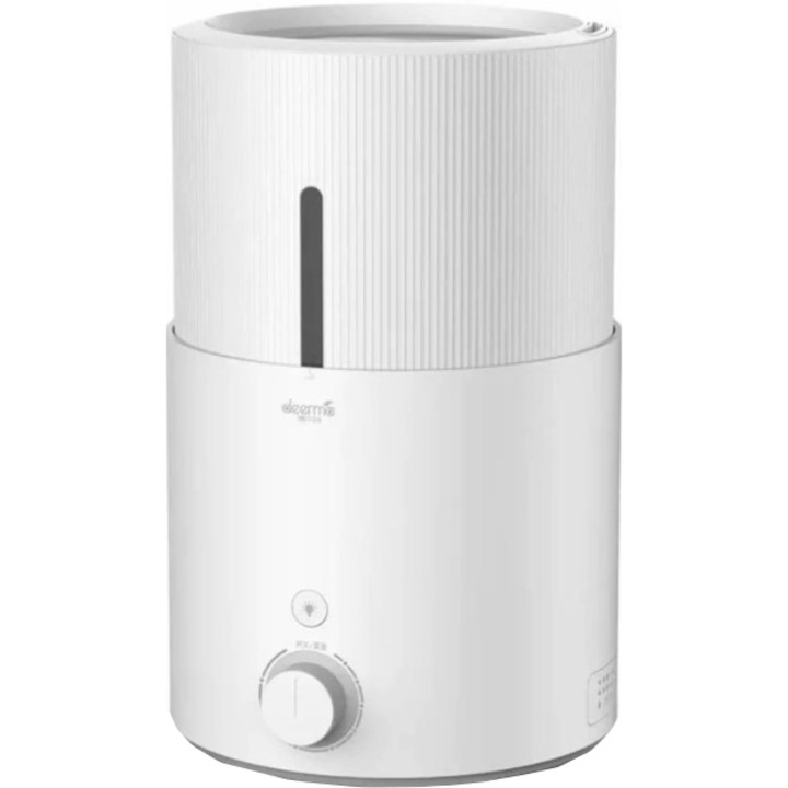 Овлажнител за въздух Deerma SJS600, 25 W, Резервоар 5 л, Овлажняване 270 мл/ч, UV лампа, Бял