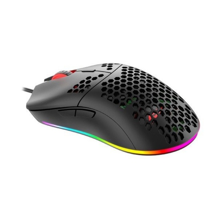 Геймърска мишка Havit Gamenote MS1023, RGB, Black