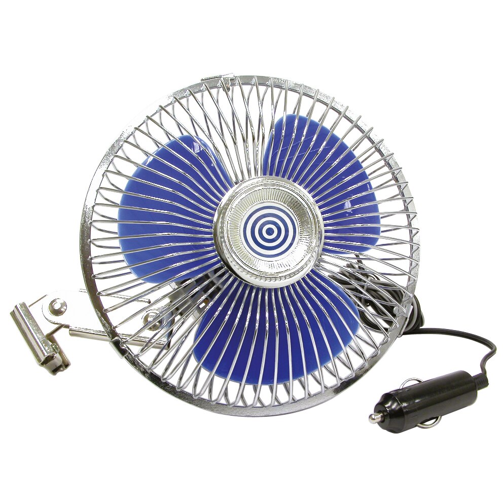 Ventilator oscilant Carpoint, cu grila metal, 24V