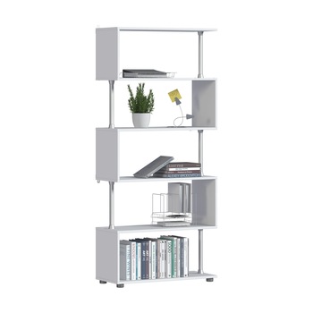 Etajera Sani KITO SB-2163, 79/33/179.5, Alb Etajera Sani KITO SB-2163, 79/33/179.5, Alb