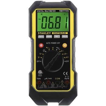 Multimetru STANLEY FATMAX, 600V CA/CC Multimetru STANLEY FATMAX, 600V CA/CC
