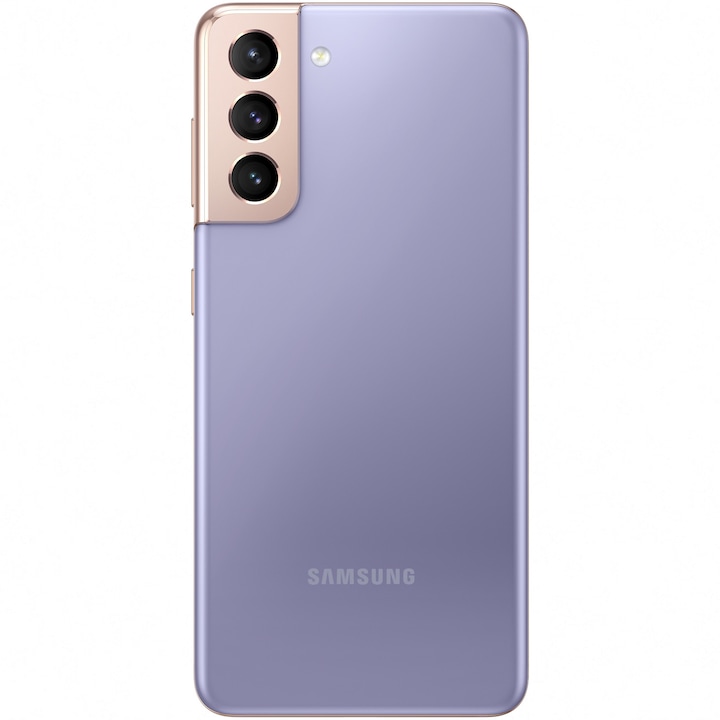 Смартфон Samsung Galaxy S21, Dual SIM, 256GB, 8GB RAM, 5G, Phantom ...