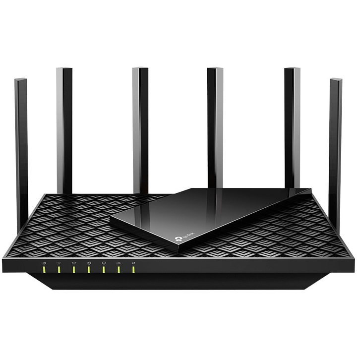 Router Wireless Wi-Fi 6 TP-Link Archer AX73, Dual-Band, Gigabit, AX5400, Beamforming, OFDMA, MU-MIMO, HomeShield, OneMesh™, 6 antene Wi-Fi