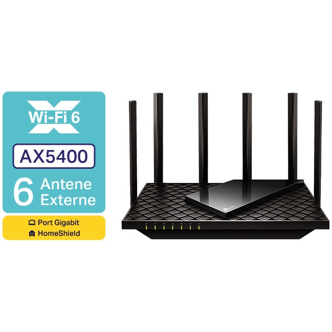 Router Wireless Wi-Fi 6 TP-Link Archer AX73, Dual-Band, Gigabit