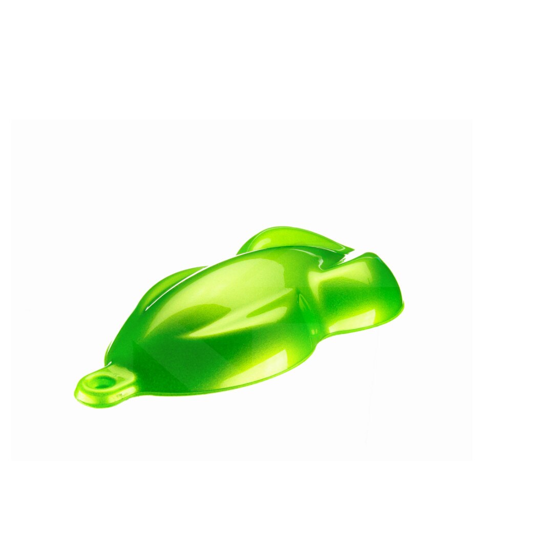 Pigment Neon UFO GREEN X-110 Perle Pigmenti plic 25 grame pentru Vopsea Auto, Rasina Epoxidica, Plastidip, Lac de unghii, Balsamuri, Prelucrarea lemnului, Sapun natural de baie