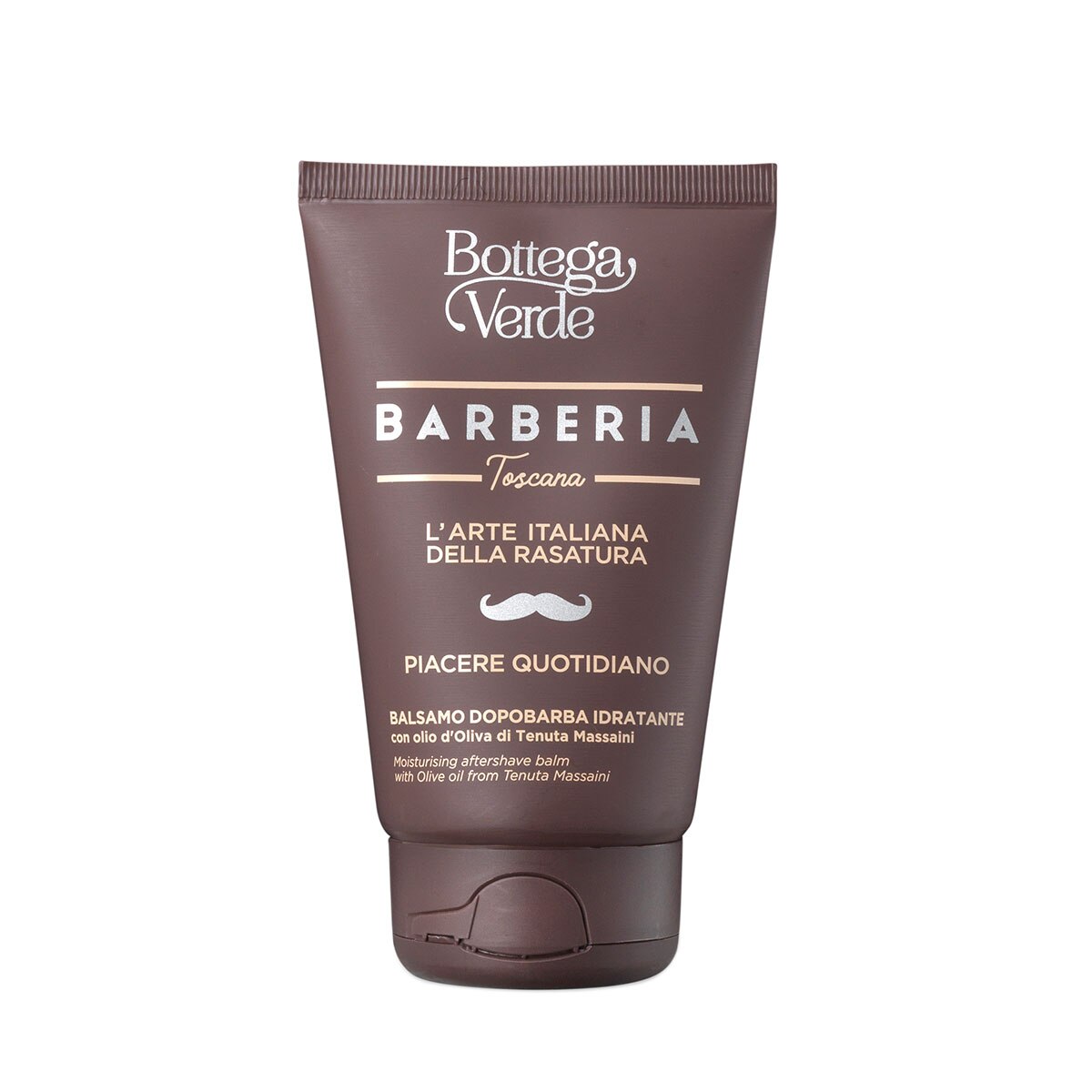 Balsam dupa barbierit, intens hidratant, cu ulei de masline de la Palatul Massaini - Barberia Toscana, 75 ML, Bottega Verde