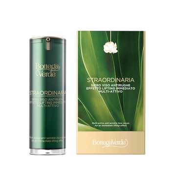 Ser antirid activ, ideal pentru tenul matur, cu efect lifting - Straordinaria, 25 ML, Bottega Verde Ser antirid activ, ideal pentru tenul matur, cu efect lifting - Straordinaria, 25 ML, Bottega Verde
