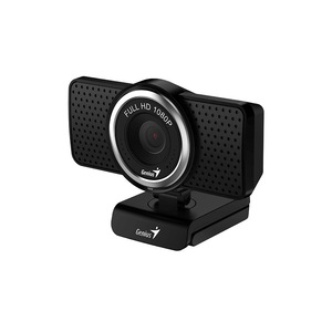 Camera web Genius senzor 1080p Full-HD cu rezolutie video 1920×1080, ECam 8000, microfon stereo, black