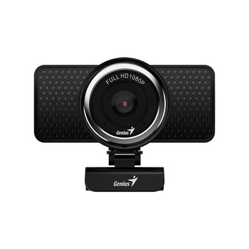 Camera web Genius senzor 1080p Full-HD cu rezolutie video 1920×1080, ECam 8000, microfon stereo, black Camera web Genius senzor 1080p Full-HD cu rezolutie video 1920×1080, ECam 8000, microfon stereo, black