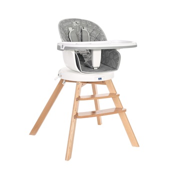 Scaun de masa 3 in 1 Lorelli Napoli Grey Candy, sezut rotativ, Antracit Scaun de masa 3 in 1 Lorelli Napoli Grey Candy, sezut rotativ, Antracit