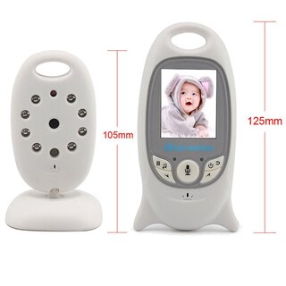 Monitor Para Bebés Inalámbrico Baby Monitor VB601 Blanco Con Cámara Vo