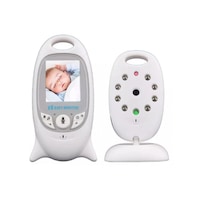Monitor bebe, audio-video, wireless, vedere nocturna IR LED, 2.0 inch, Alb
