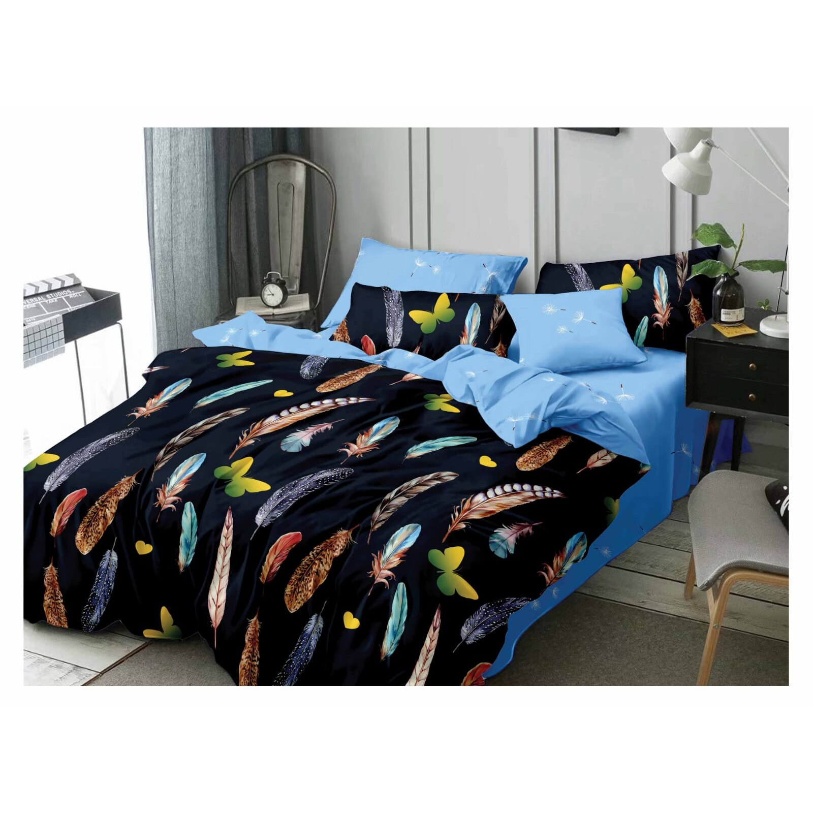 Set complet de pat dublu, 7 piese, Ralex Pucioasa, PELVO 2109