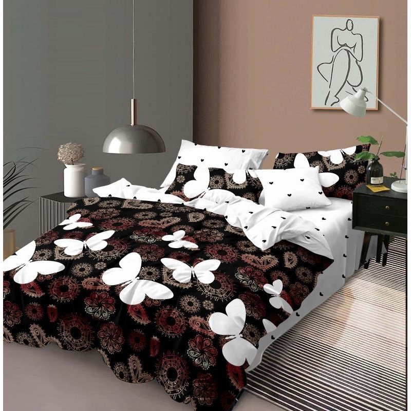 Set complet de pat dublu, 7 piese, Ralex Pucioasa, PELVO 2110