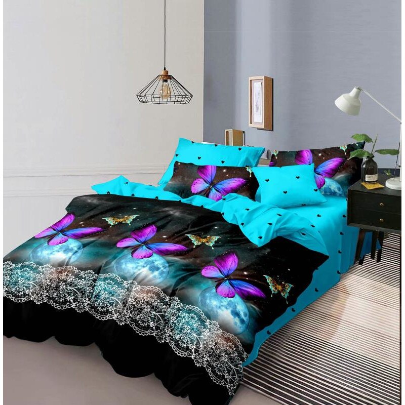 Set complet de pat dublu, 7 piese, Ralex Pucioasa, PELVO 2107