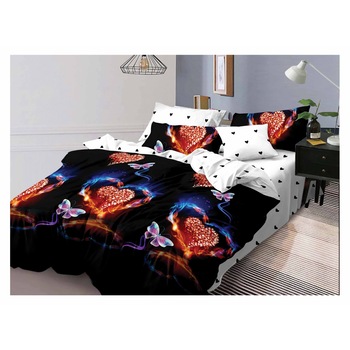 Lenjerie de pat dublu, 4 piese, Ralex Pucioasa, ELVO 2103 Lenjerie de pat dublu, 4 piese, Ralex Pucioasa, ELVO 2103