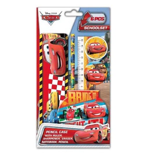 Set 6 accesorii scoala, Cars, Bring