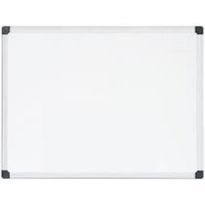 Mágneses tábla 120x200cm, noki, alumínium váz