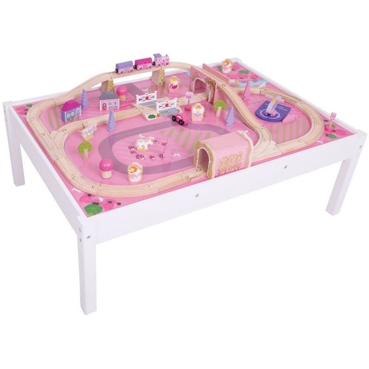 Магически влаков комплект и маса Bigjigs Toys
