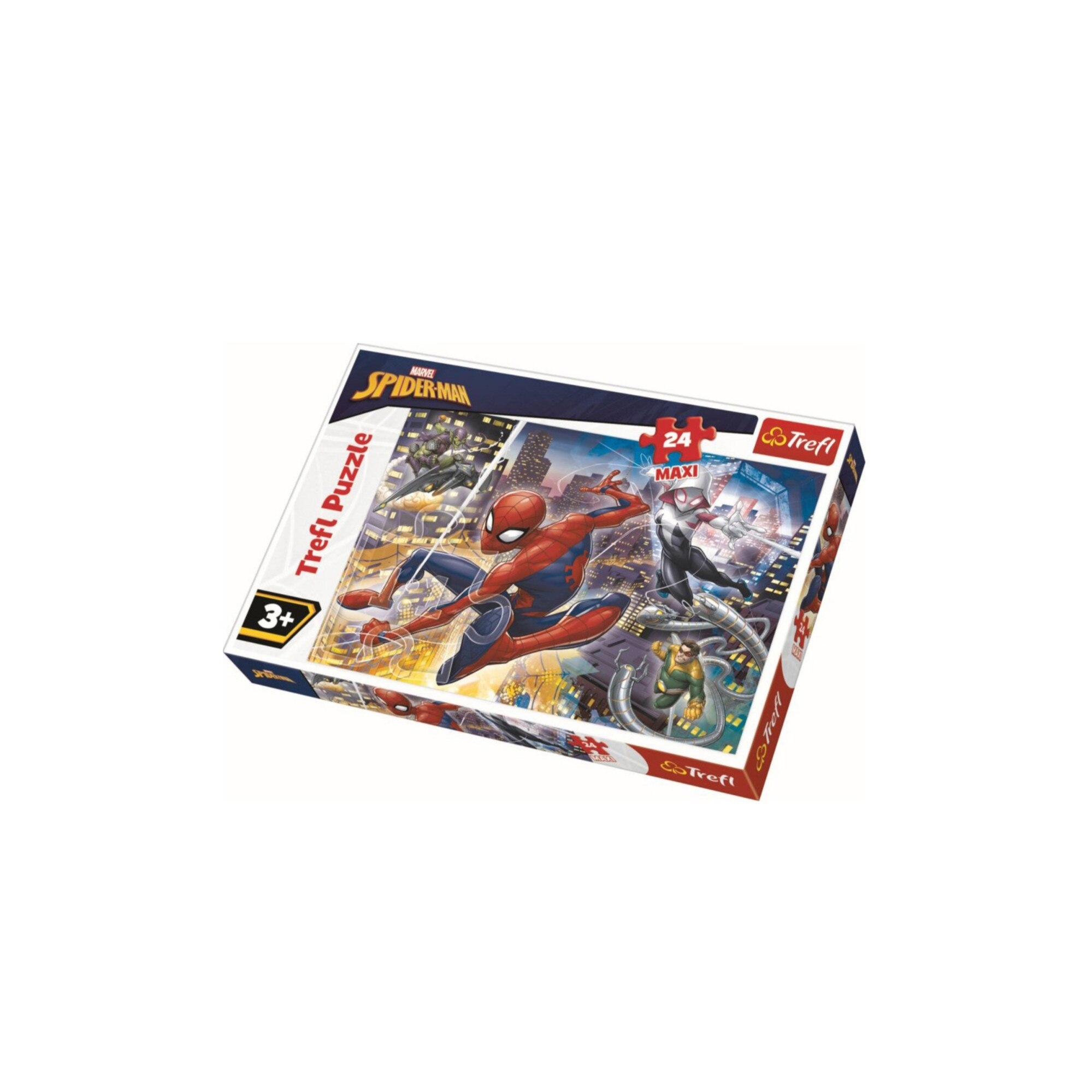 Puzzle Maxi,Curajosul Spider-man,24 de piese maxi