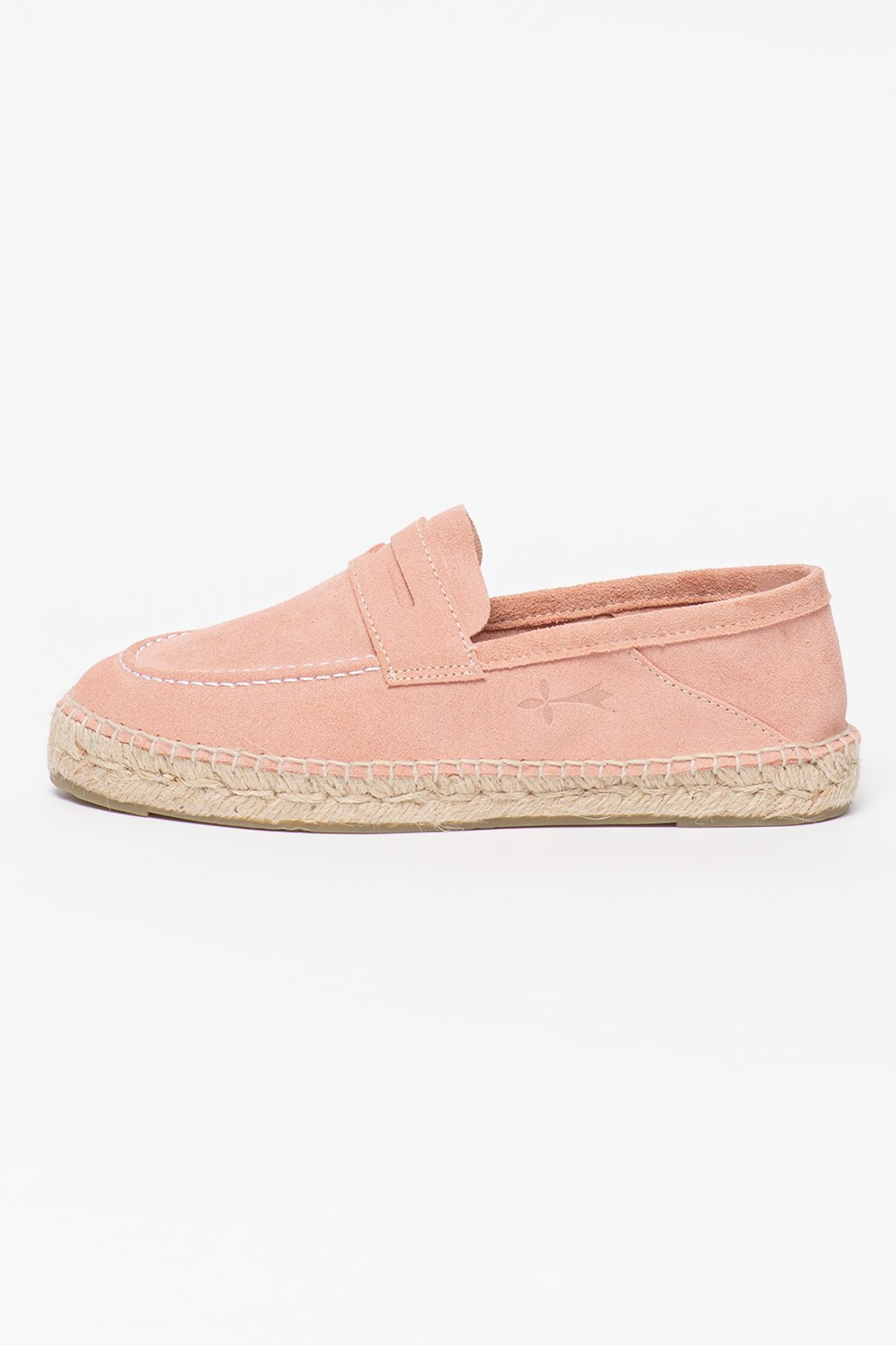 Manebi, Espadrile slip-on de piele intoarsa Hamptons