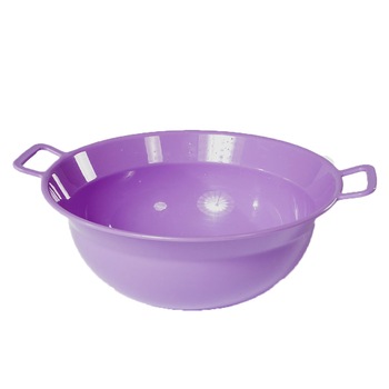 Lighean Rotund cu Manere STERK, Capacitate 4 L, Dimensiune 27x13 cm, Material Plastic, Culoare Violet Lighean Rotund cu Manere STERK, Capacitate 4 L, Dimensiune 27x13 cm, Material Plastic, Culoare Violet
