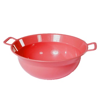 Lighean Rotund cu Manere STERK, Capacitate 6 L, Dimensiune 33x15 cm, Material Plastic, Culoare Rosu Lighean Rotund cu Manere STERK, Capacitate 6 L, Dimensiune 33x15 cm, Material Plastic, Culoare Rosu