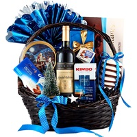 cos cadou best image christmas blue edition cu panettone vin rosu lirio special edition ciocolata cu lapte lindt turta dulce cu scortisoara glazurata cu ciocolata alba si cafea kimbo aroma italiano cadoul contine 10 articole imagen 24_0_
0