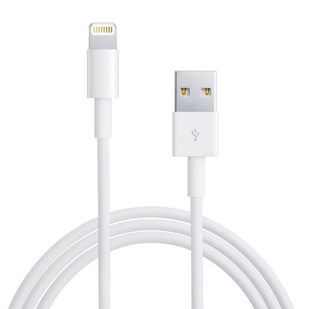 Cablu Compatibil Lightning / iPhone, USB - Lightning , Lungime 1 metru, Alb