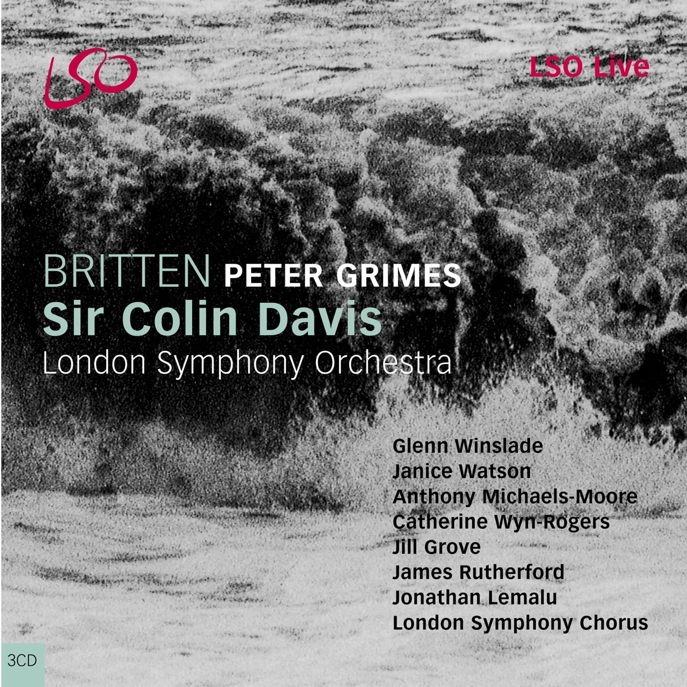 Sir Colin Davis London Symphony Orchestra Glenn WinsladeJanice Watson Athony Michaels-Moore - Britten - Peter Grimes - CD