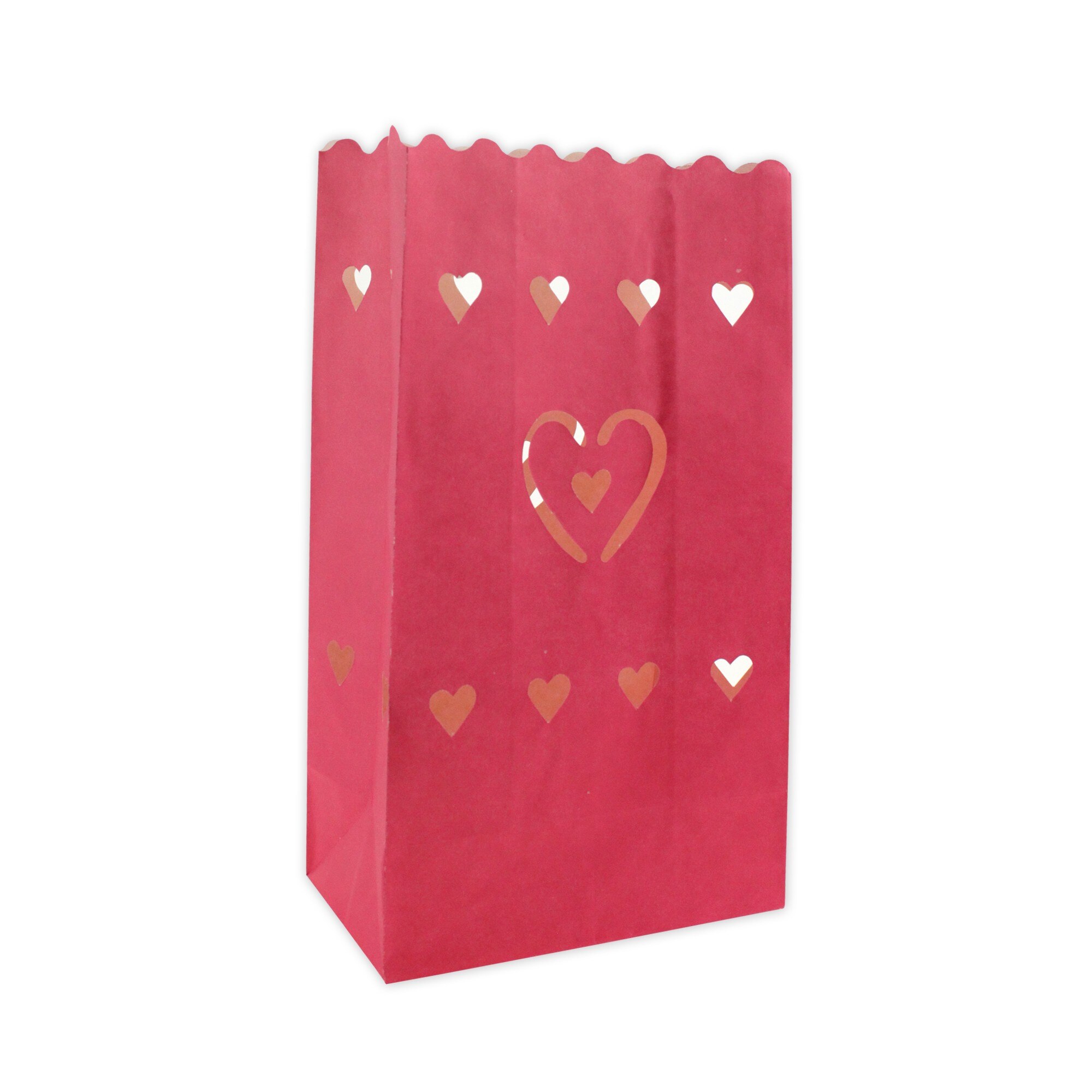 Set 10 Punga lumanare DACO rosie Licurici PG003