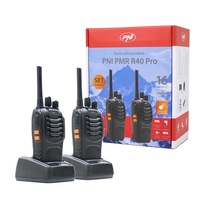 statie radio portabila pni pmr r40 pro set cu 2 buc 05w asq tot monitor programabila acumulatori 1200mah incarcatoare si casti incluse imagen 1_0_
0