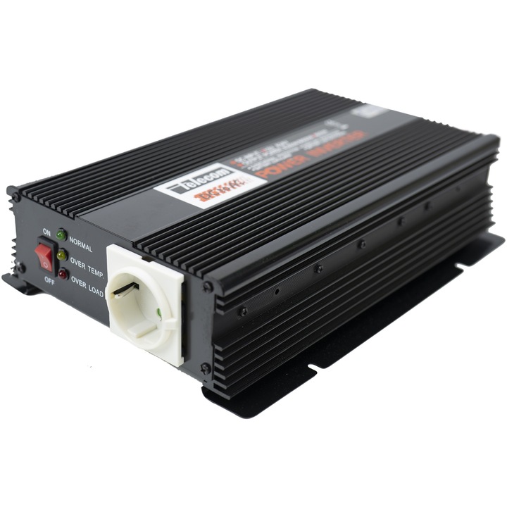 Invertor de tensiune President 800W 12V-230V, sinusoida modificata