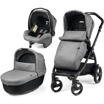 Carucior 3in1 Peg Perego Book 51 Titania Primoviaggio SL, 0-22 kg, Futura Cinder, Gri Carucior 3in1 Peg Perego Book 51 Titania Primoviaggio SL, 0-22 kg, Futura Cinder, Gri