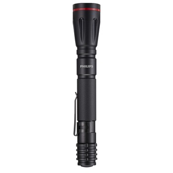Lanterna LED Philips SFL1001P/10, 160 lm, 65m, IPX4, baterii 2xAA incluse, Aluminiu Lanterna LED Philips SFL1001P/10, 160 lm, 65m, IPX4, baterii 2xAA incluse, Aluminiu