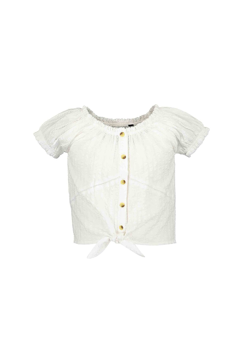 Blue Seven, Bluza cu maneci scurte, Alb