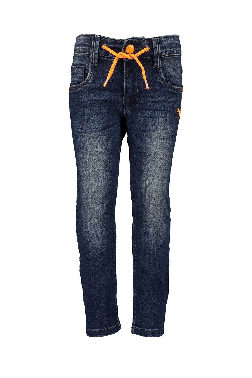 Blue Seven, Blugi cu snur in talie, Bleumarin inchis