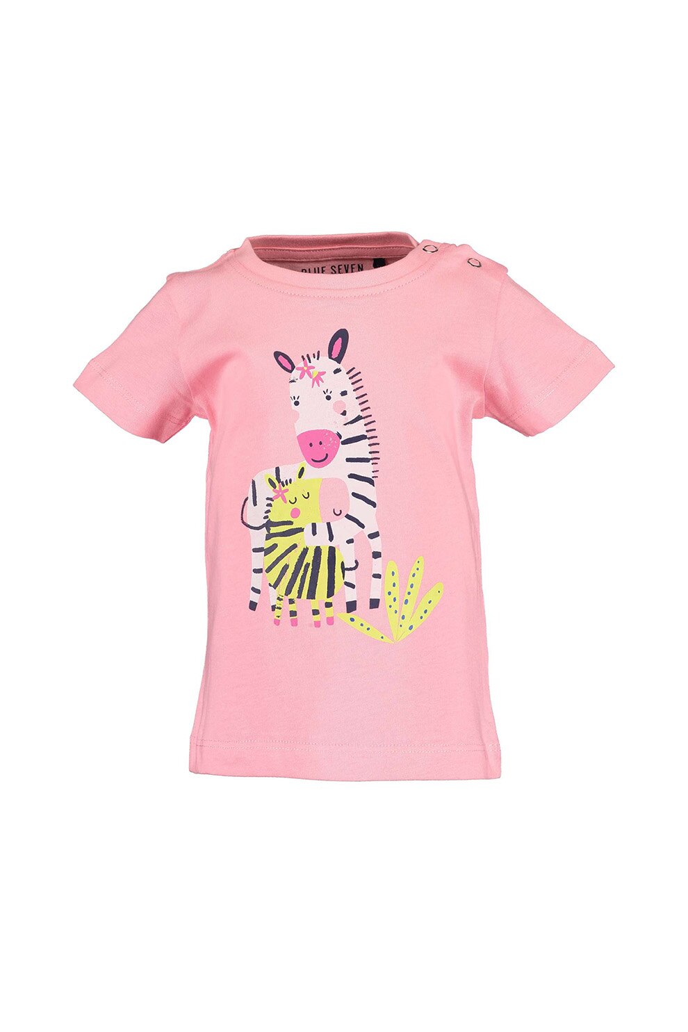 Blue Seven, Tricou cu animale, Roz/Galben