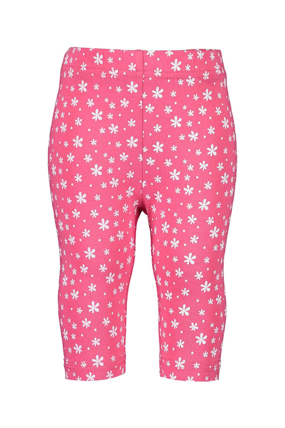 Blue Seven, Colanti 3/4 cu imprimeu floral, fete, Roz/Alb