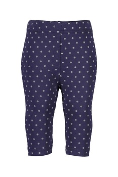 Blue Seven, Colanti 3/4 cu imprimeu floral, fete, Bleumarin/Alb Blue Seven, Colanti 3/4 cu imprimeu floral, fete, Bleumarin/Alb