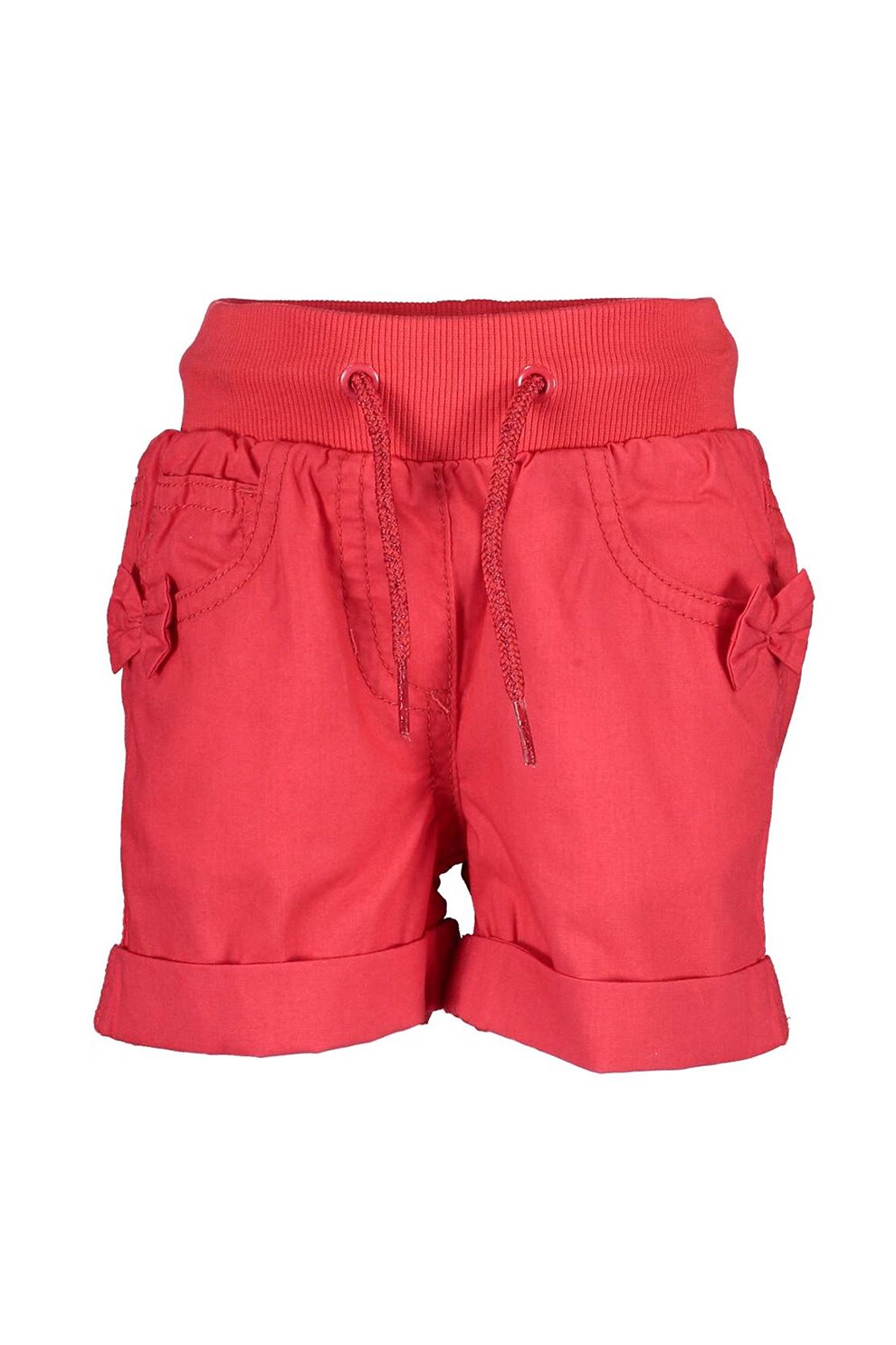 Blue Seven, Pantaloni scurti cu snur in talie, Rosu