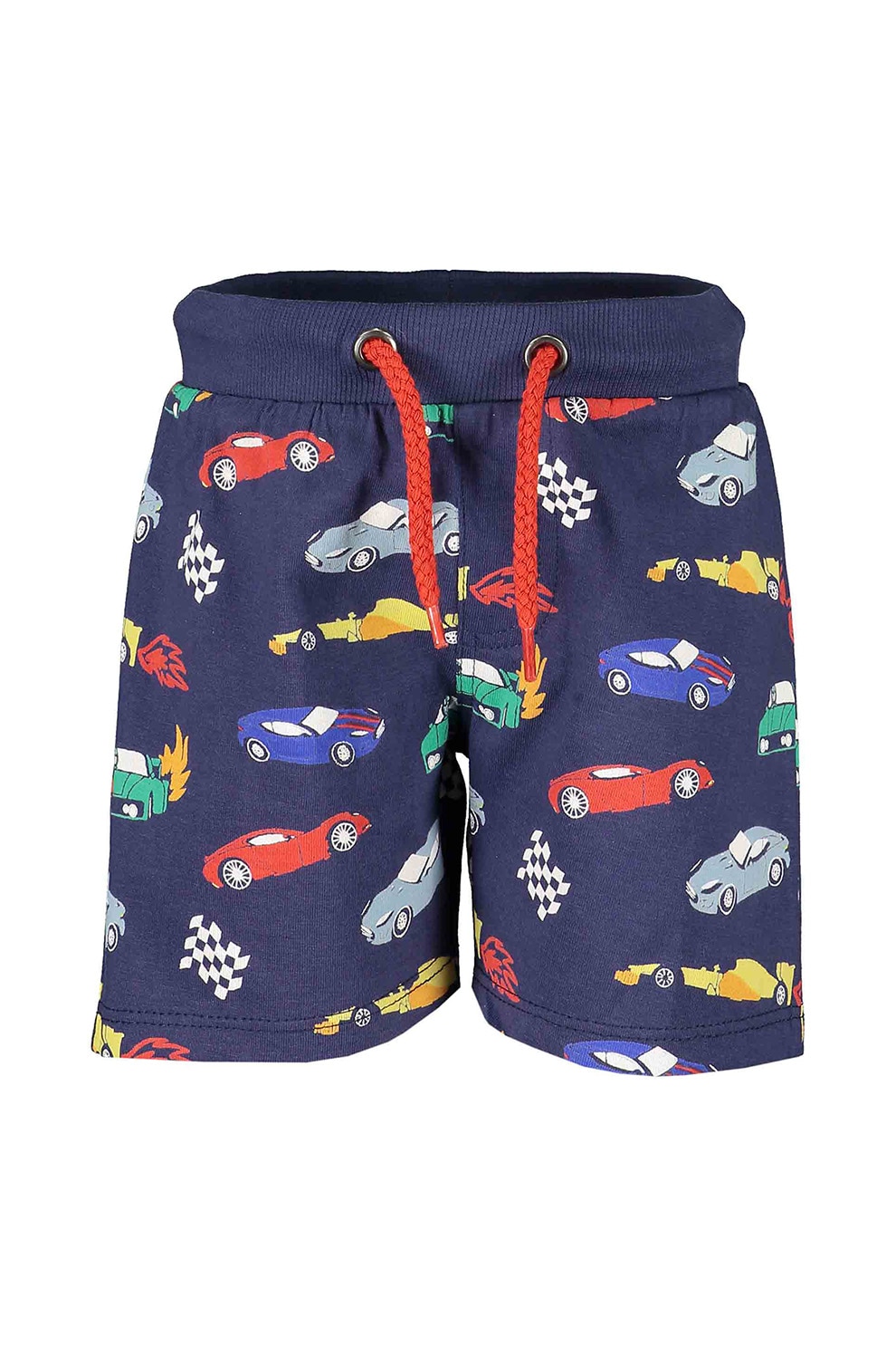 Blue Seven, Pantaloni scurti cu masinute, Multicolora, 68 CM