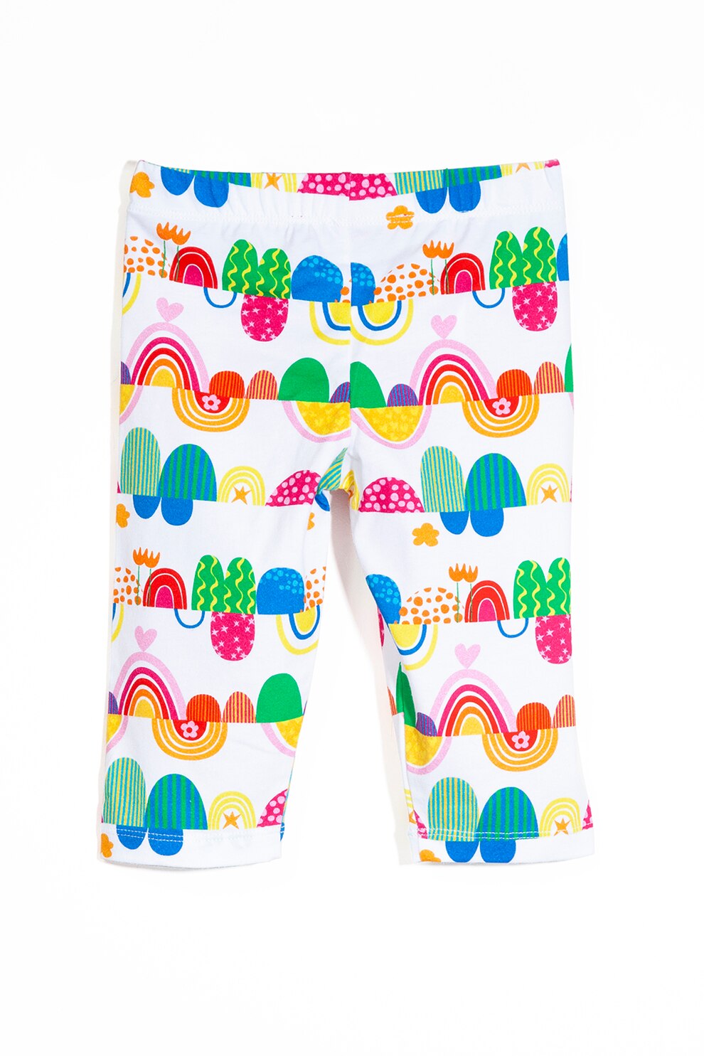 Agatha Ruiz de la Prada, Colanti cu imprimeu, Alb/Albastru/Verde, 152 CM