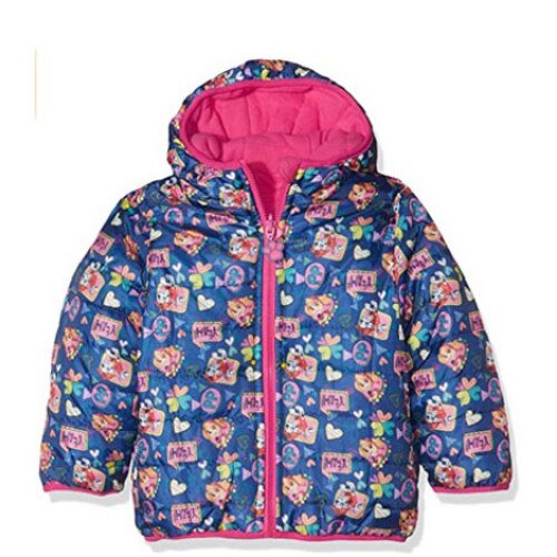 Geaca fete, Paw, reversibila, bluemarin