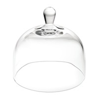 Capac clopot Cloche din sticla, ø24.5x(H)15 cm, produs handmade Zexe