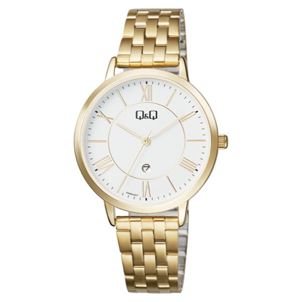 Ceas dama Q&Q A469J007Y Business Gold